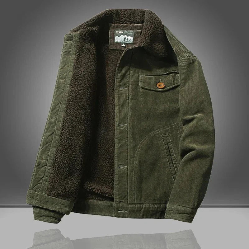 Corduroy Jacket Fleece Lining