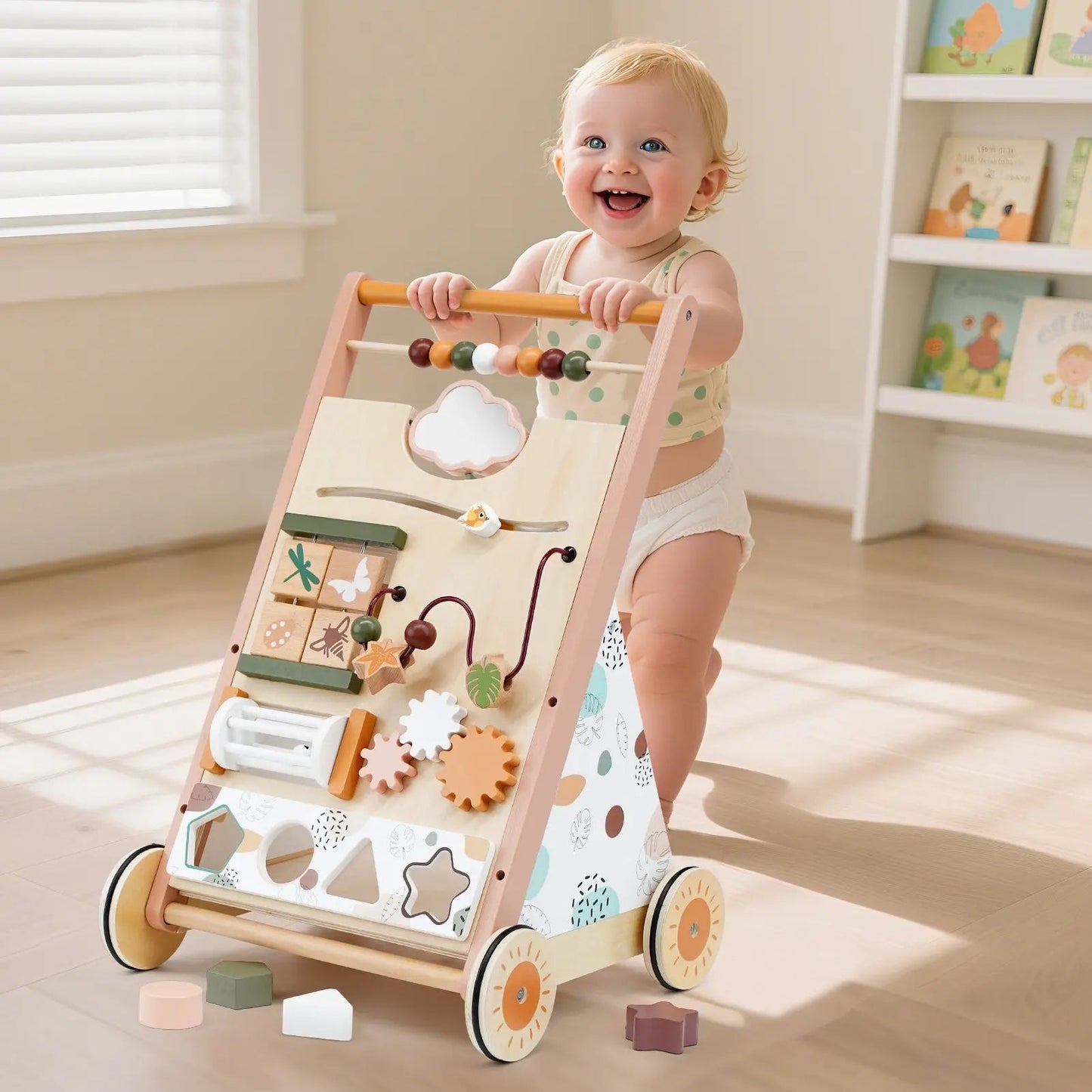 Adjustable Speed Toddler Baby Walker