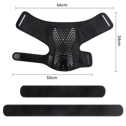 Heating Vibration Shoulder Wrap Pad with Remote Control
