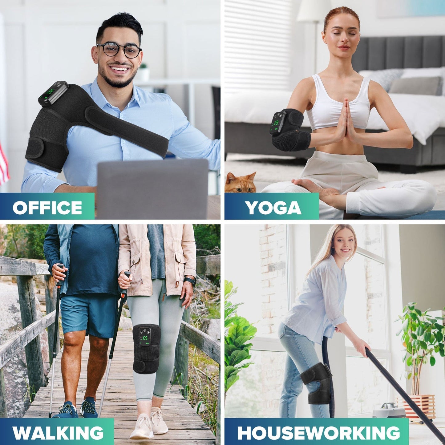 Knee Pad Elbow Pad Shoulder Pad Protective Gear Set