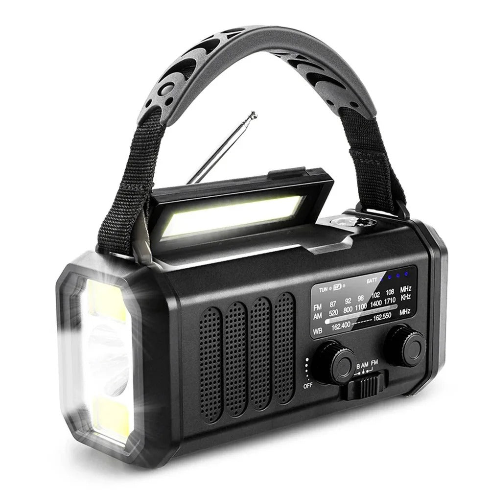 Emergency Radio Solar USB Charger