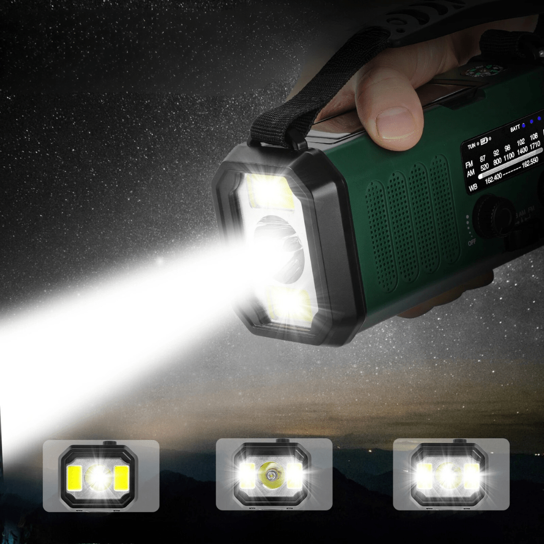 Emergency Radio Solar USB Charger