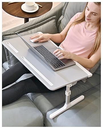 Adjustable Laptop Stand for Bed Desk Use