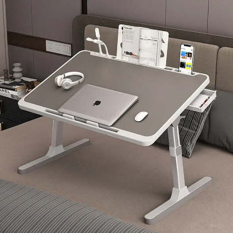 Adjustable Laptop Stand for Bed Desk Use