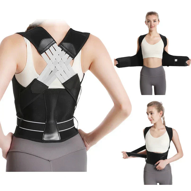 Adjustable Posture Corrector Back Support for Men Women