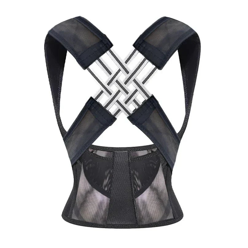 Adjustable Posture Corrector Back Support for Men Women