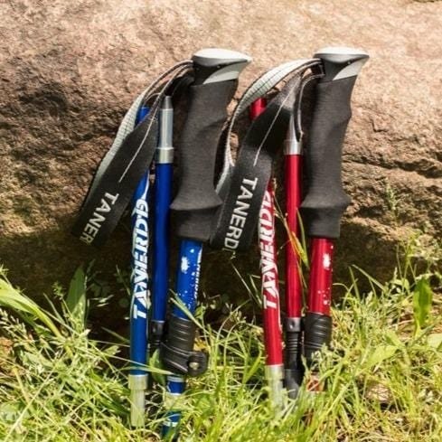 Adjustable Trekking Poles Foldable Telescopic Hiking Poles
