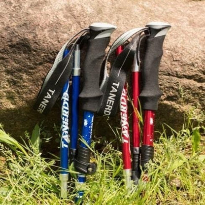 Adjustable Trekking Poles Foldable Telescopic Hiking Poles