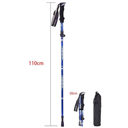 Adjustable Trekking Poles Foldable Telescopic Hiking Poles