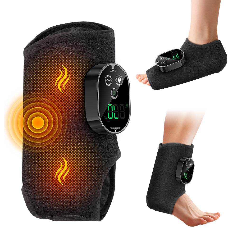 4 in 1 Cordless Massage Pad for Elbow Knee Foot Ankle Relief