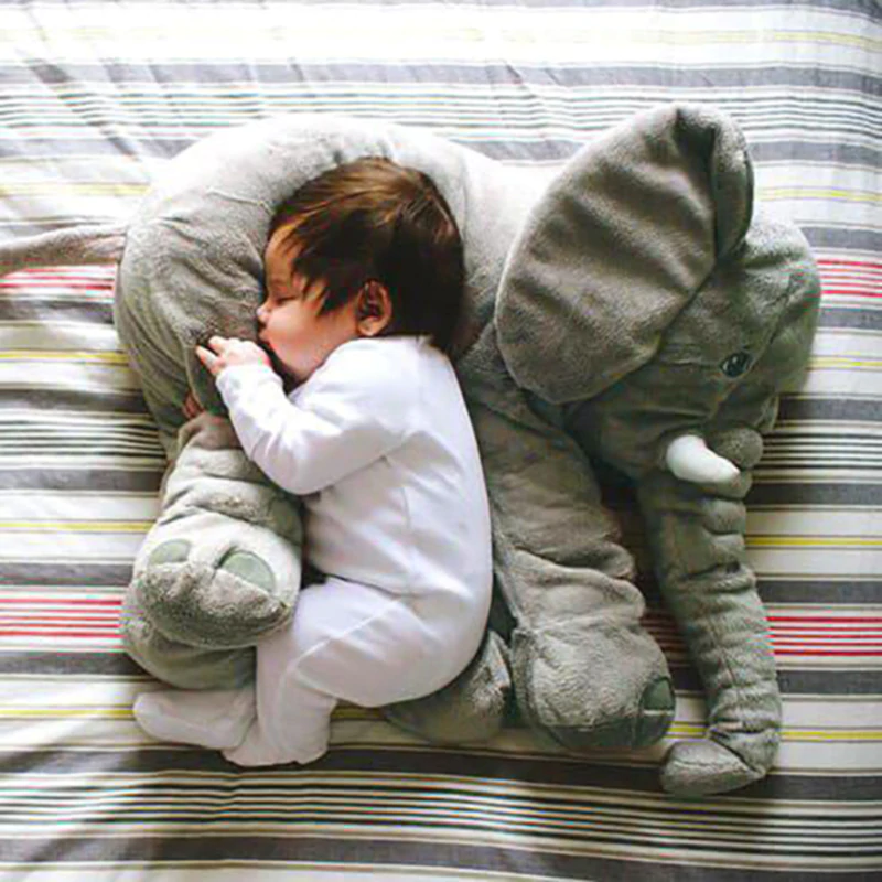 Elephant Baby Pillow Cuddle Soft
