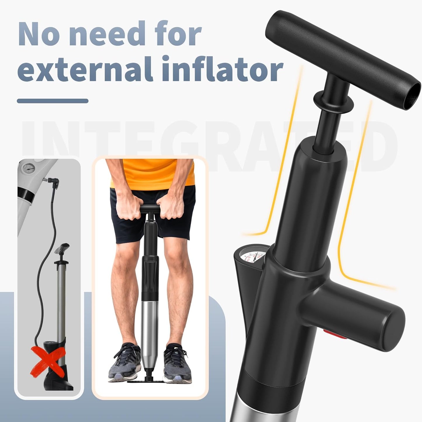 Toilet Plunger High Pressure Stainless Steel Unclogger