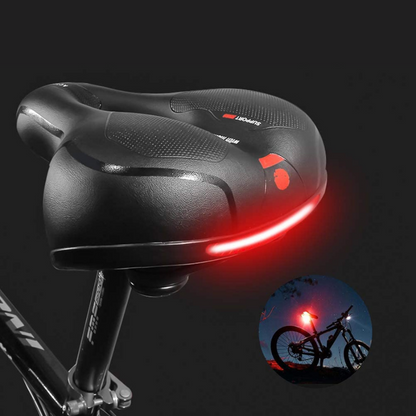 Bicycle Seat Soft Comfortable with Reflector