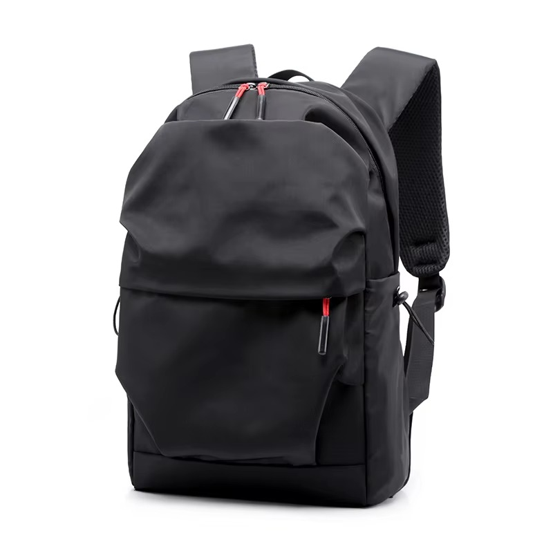 Backpack Black Standard Size Durable Travel Bag