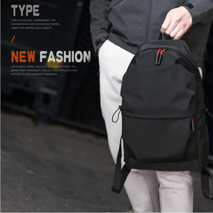 Backpack Black Standard Size Durable Travel Bag