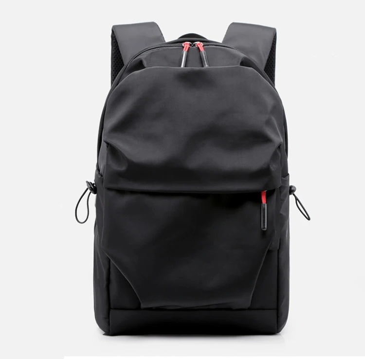 Backpack Black Standard Size Durable Travel Bag