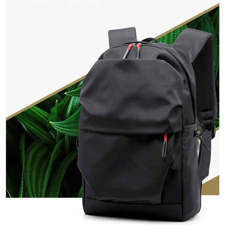 Backpack Black Standard Size Durable Travel Bag