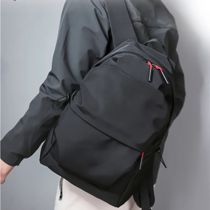 Backpack Black Standard Size Durable Travel Bag