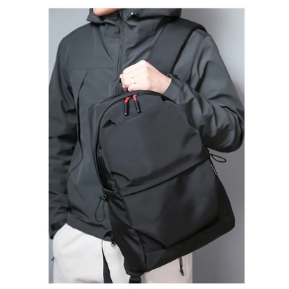 Backpack Black Standard Size Durable Travel Bag