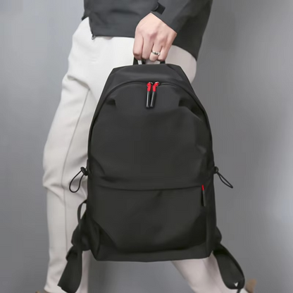 Backpack Black Standard Size Durable Travel Bag