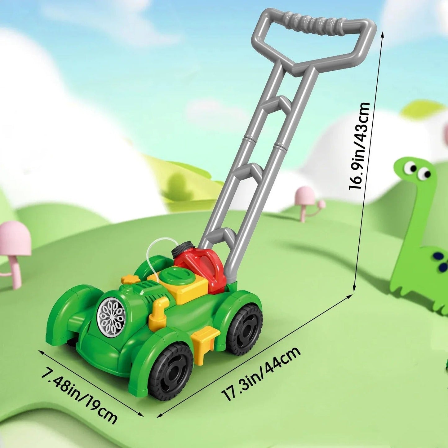 Bubble Lawn Mower Toy for Kids