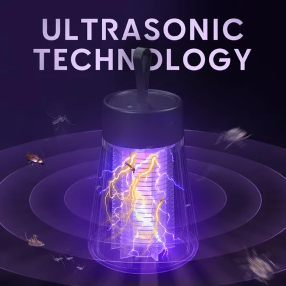 Bug Zapper Lamp 2 Pack Mosquito Killer Light Indoor Outdoor