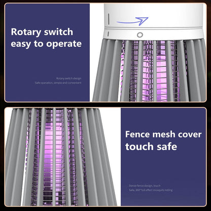 Bug Zapper Lamp 2 Pack Mosquito Killer Light Indoor Outdoor