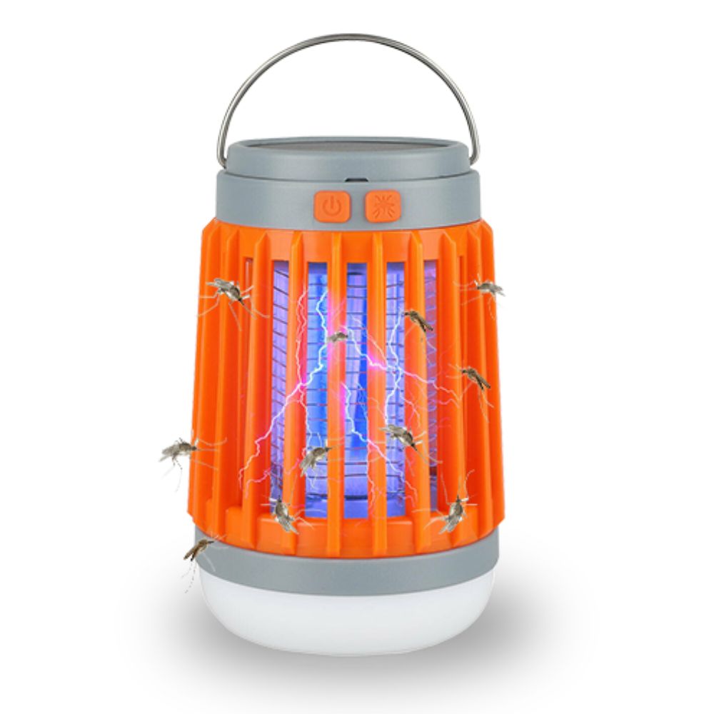 Outdoor Bug Zapper Electric Mosquito and Insect Trap 3-in-1