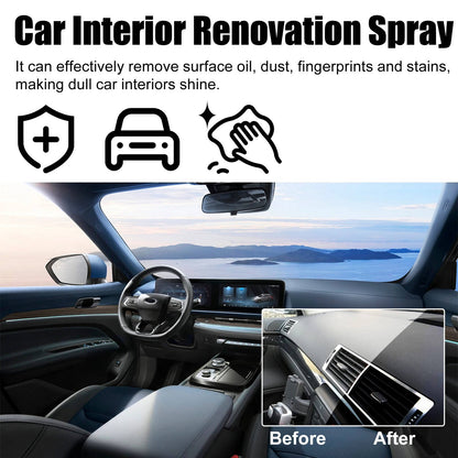 Car Interior Cleaner Set 3 Pack Automotive Cleaning Supplies