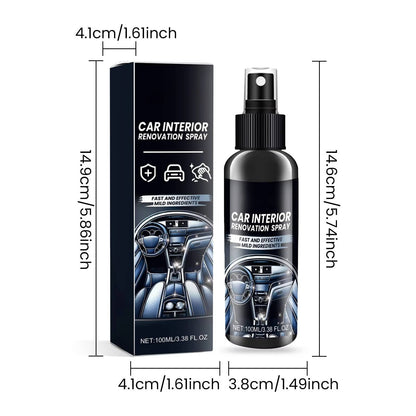 Car Interior Cleaner Set 3 Pack Automotive Cleaning Supplies