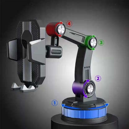 Car Phone Holder Suction Mount Adjustable Dashboard Stand