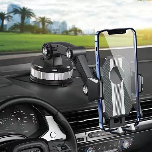 Car Phone Holder Suction Mount Adjustable Dashboard Stand