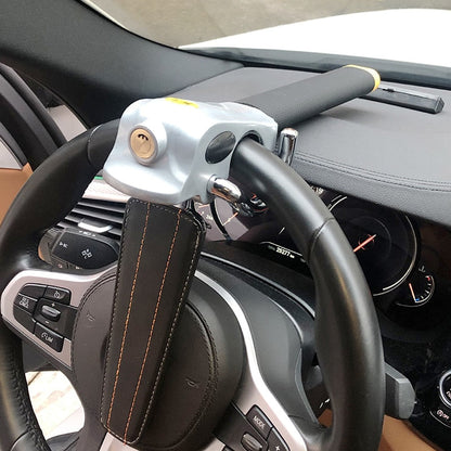 Steering Wheel Lock Bar Security Device