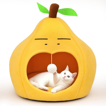 Cat Bed Dog Bed Soft Washable Pet Bed Cat Cave Circular Pet Bed