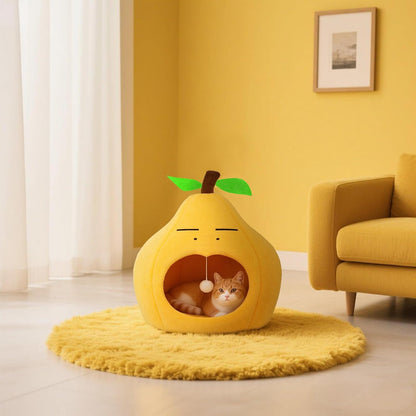 Cat Bed Dog Bed Soft Washable Pet Bed Cat Cave Circular Pet Bed