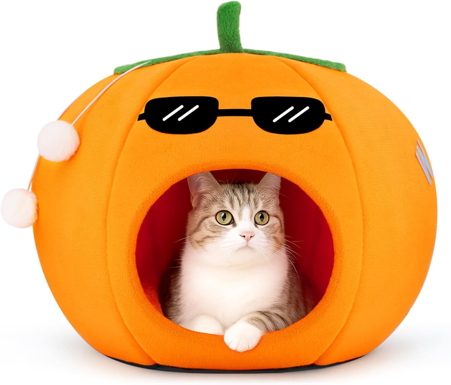 Cat Bed Dog Bed Soft Washable Pet Bed Cat Cave Circular Pet Bed