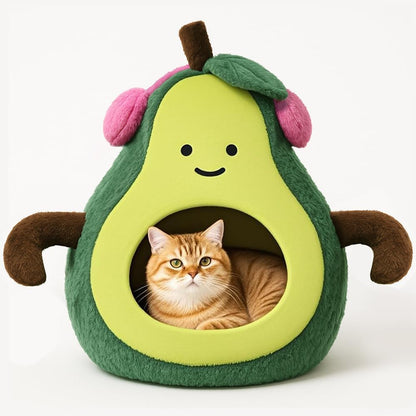 Cat Bed Dog Bed Soft Washable Pet Bed Cat Cave Circular Pet Bed