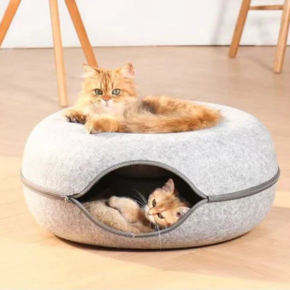 Cat Bed Tunnel Cave for Cats