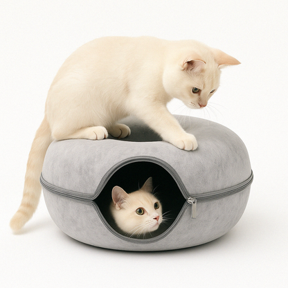 Cat Bed Tunnel Cave for Cats