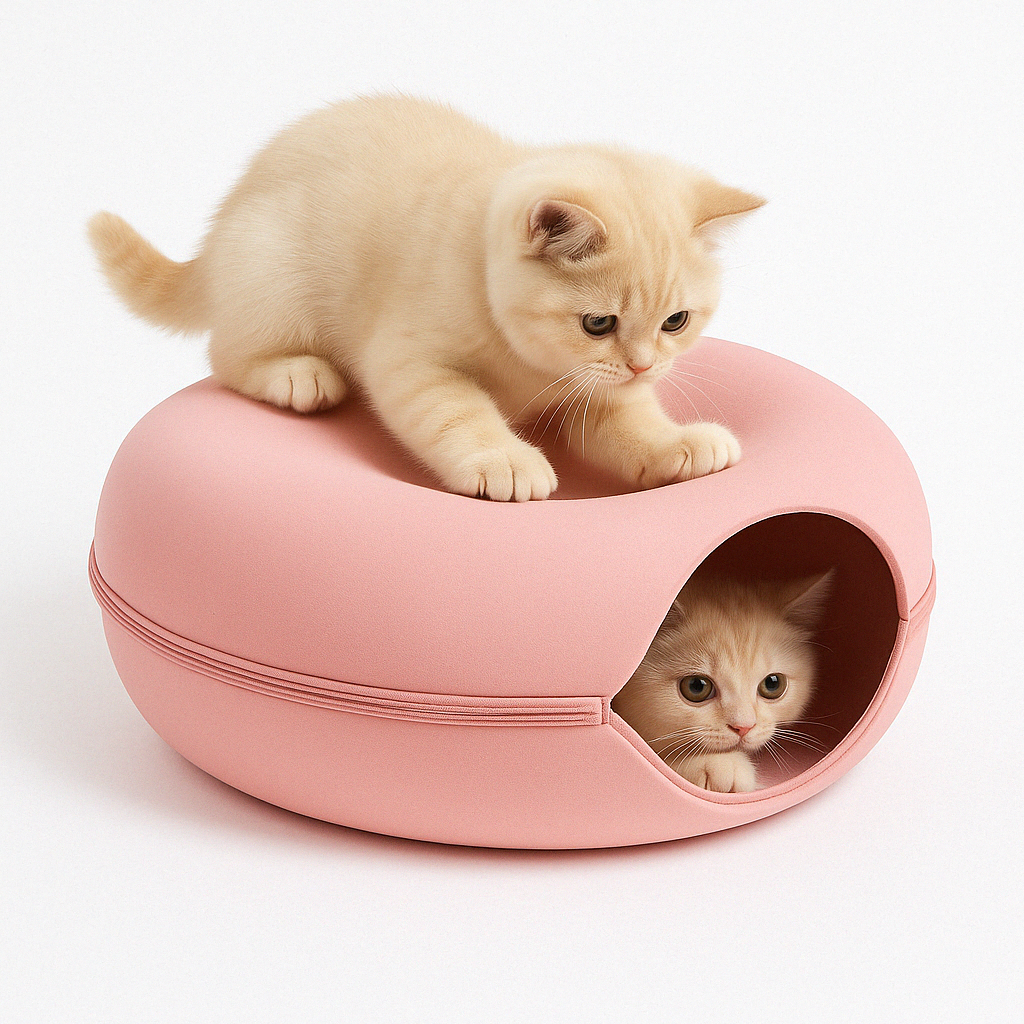 Cat Bed Tunnel Cave for Cats