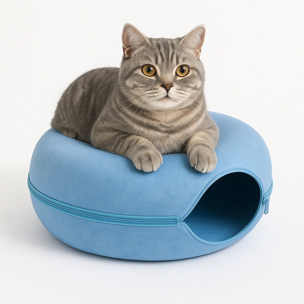 Cat Bed Tunnel Cave for Cats