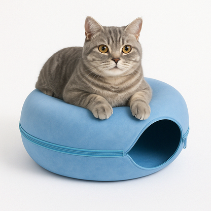 Cat Bed Tunnel Cave for Cats