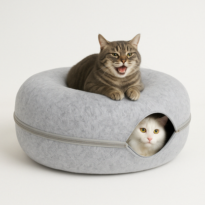 Cat Bed Tunnel Cave for Cats