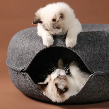 Cat Bed Tunnel Cave for Cats