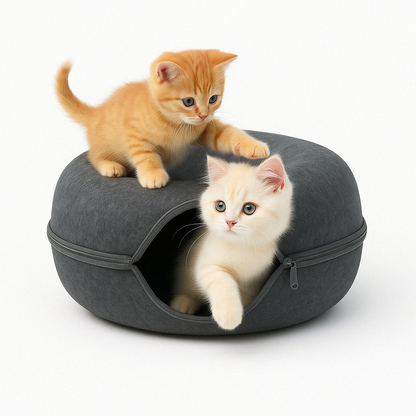 Cat Bed Tunnel Cave for Cats