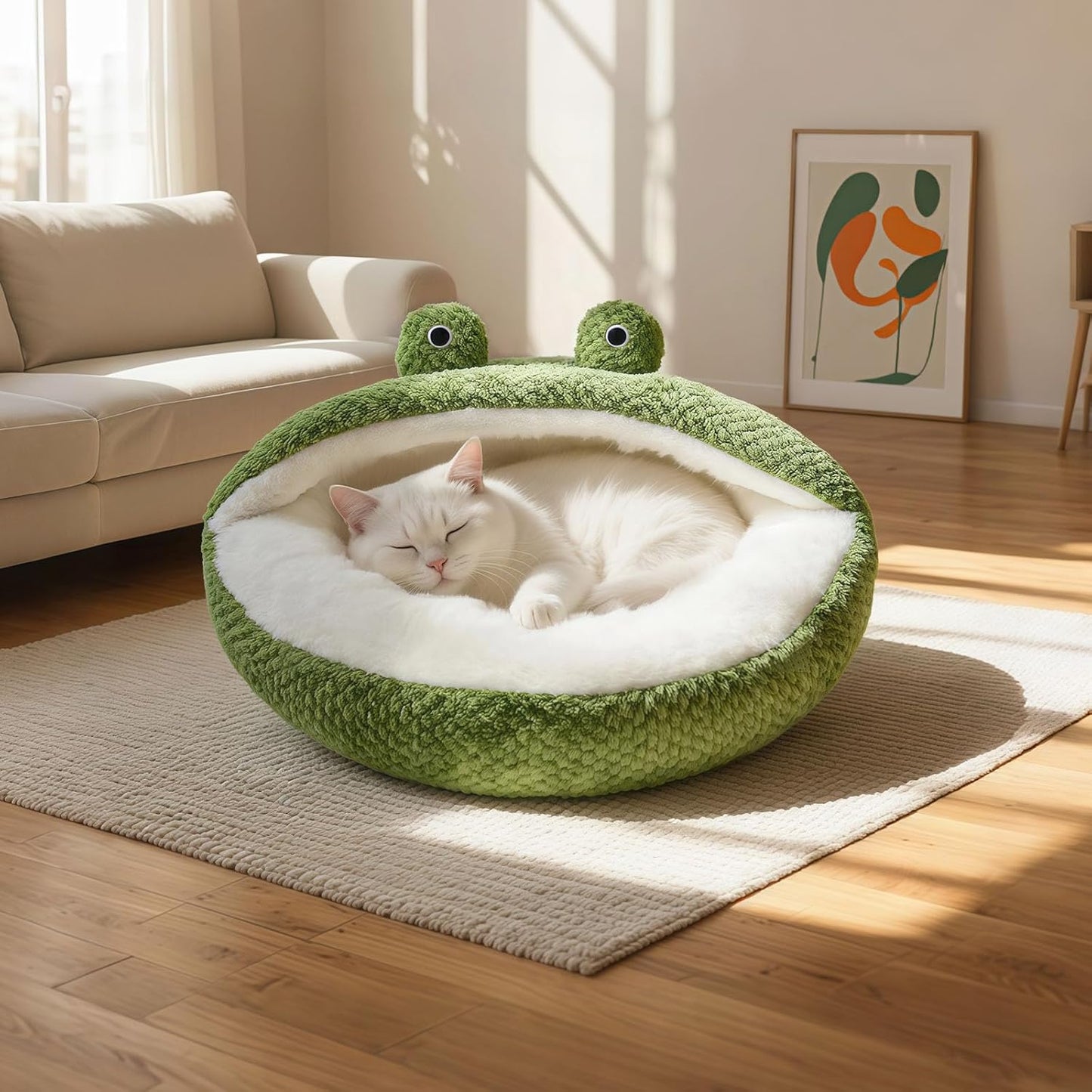 Cat Beds Dog Beds Washable Pet Beds Cat Cave Bed