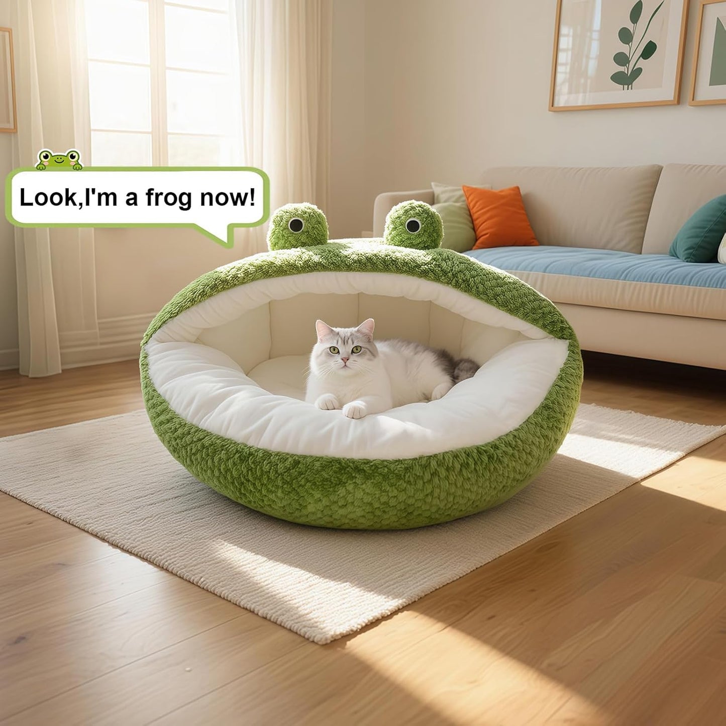 Cat Beds Dog Beds Washable Pet Beds Cat Cave Bed