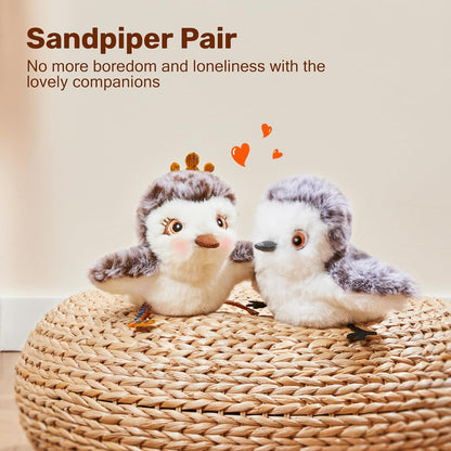 Cat Toy Flapping Bird Interactive Kicker Catnip Rechargeable Toy