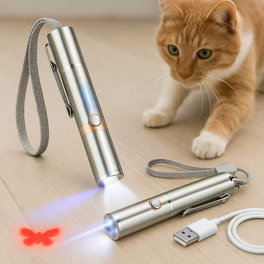 Rechargeable Cat Toy Laser Light