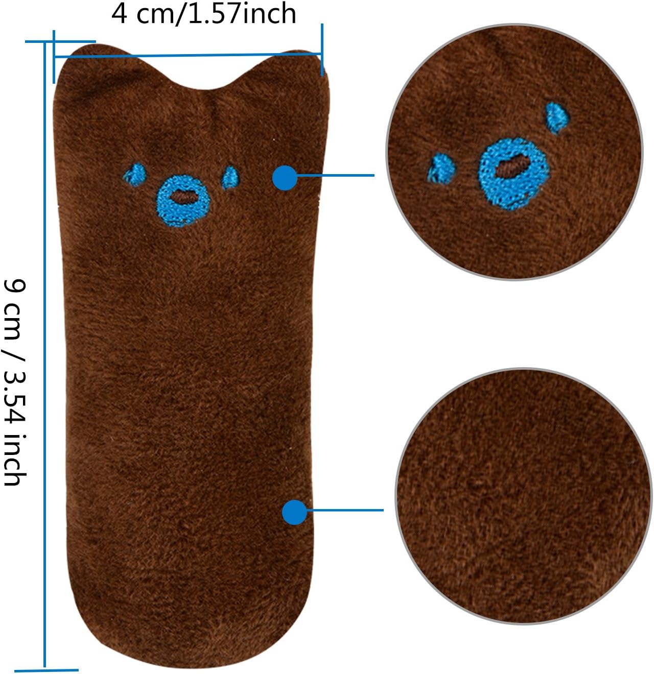 Catnip Mice Toys for Cats 5 Pack Chew Teething Toys